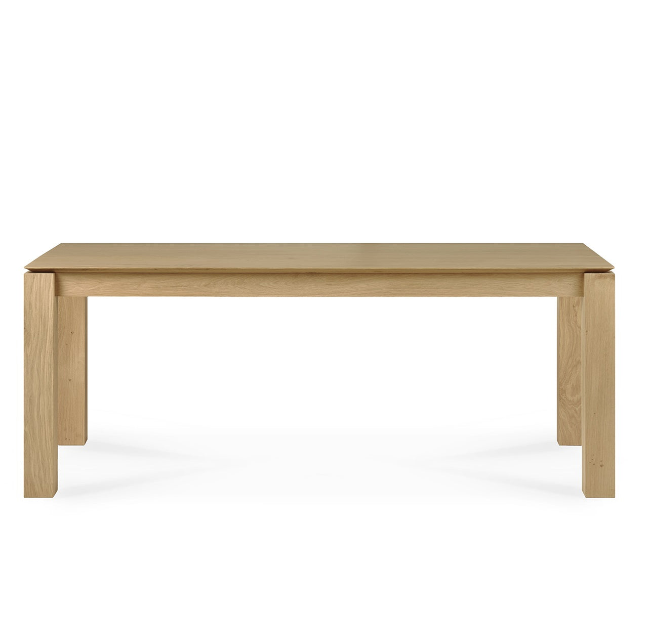 Ethnicraft Oak Slice dining table 200/100/76 Oishi Furniture & Homewares