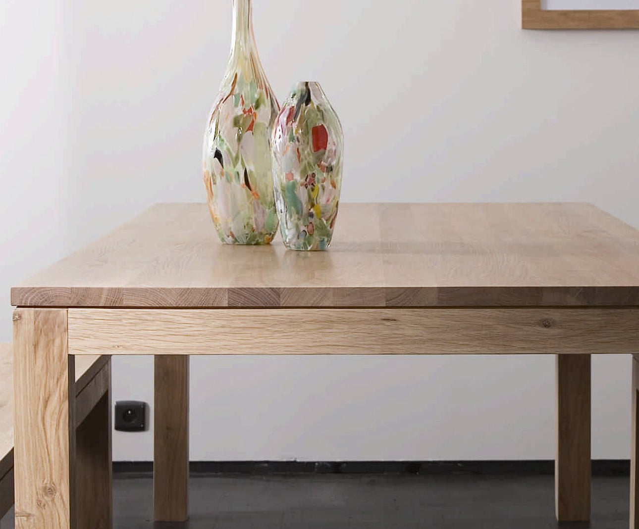 Ethnicraft Oak Straight dining table 300/105/76– Oishi Furniture ...